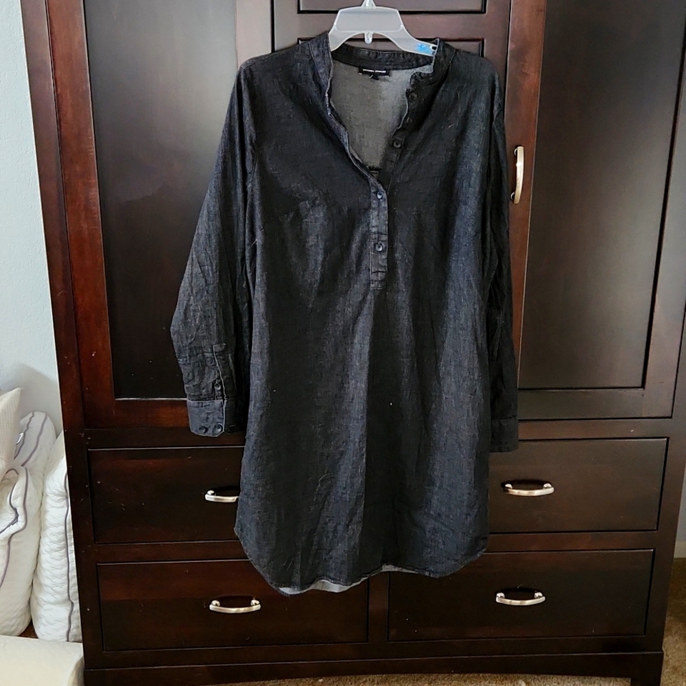 Universal Standard Hannah Denim Shirtdress